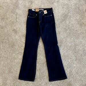 Levi Boot Cut Jeans Size 2 Short NWT!